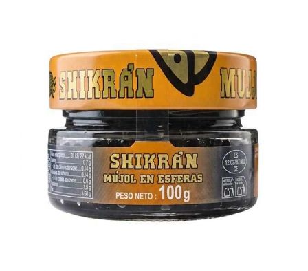 SHIKRÁN MUJOL EUROCAVIAR NEGRO EN ESFERAS 100 GR