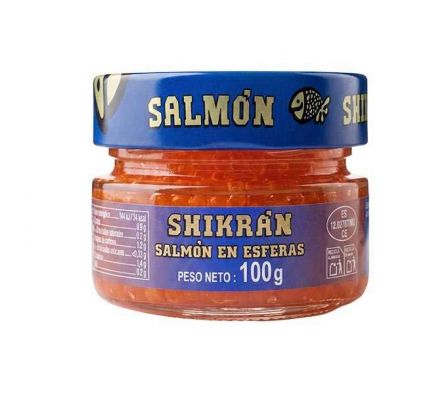 SHIKRÁN SALMÓN EUROCAVIAR EN ESFERAS 100 GR
