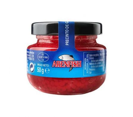 ARENFISH ARENQUE EUROCAVIAR ROJO EN ESFERAS 50 GR