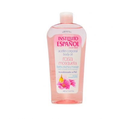 ACEITE CORPORAL INST ESPAÑOL ROSA MOSQUETA   400ML