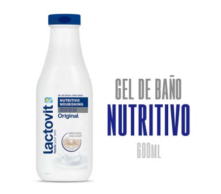 GEL DE DUCHA LACTOVIT NUTRITIVO 600ML