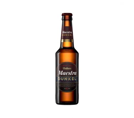 CERVEZA MAHOU MAESTRA DUNKEL BOTELLITA 330ML