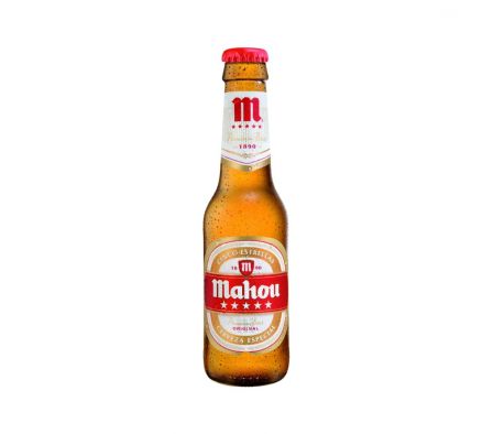 CERVEZA MAHOU PREMIUM 5 ESTRELLA BOTELLITA 33CL