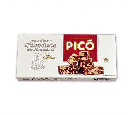 TURRON PICO 66 CHOCOLATE C/ALMENDRAS 200GR