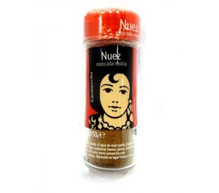 NUEZ MOSCADA CARMENCITA MOLIDA 50GR
