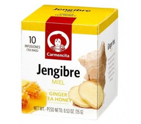 TE DE JENGIBRE CARMENCITA CON MIEL 15GR