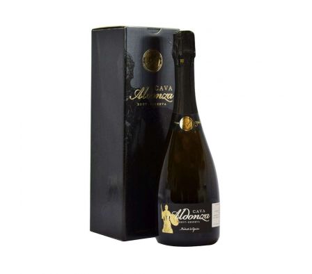 VINO CAVA ALDONZA BRUT RESERVA PLATINO 750ML
