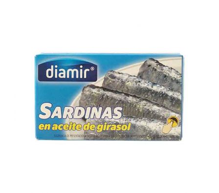 SARDINA DIAMIR EN ACEITE DE GIRASOL 120GR