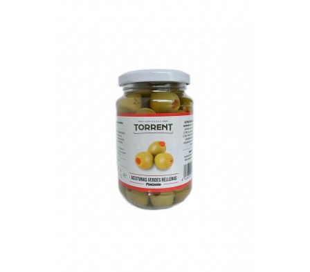 ACEITUNAS TORRENT RELLENAS PIMIENTON F/CORT 370ML 