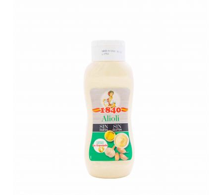 SALSA 1840 ALIOLI S/GLUTEN ESPAÑOL 340GR