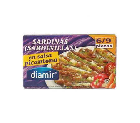SARDINILLA DIAMIR EN SALSA PICANTE 90GR
