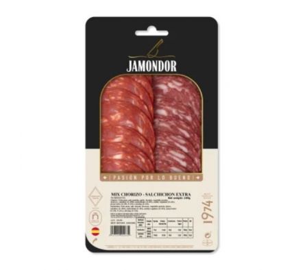 MIX DE CHORIZO JAMONDOR SALCHICHON EXTRA 100GR