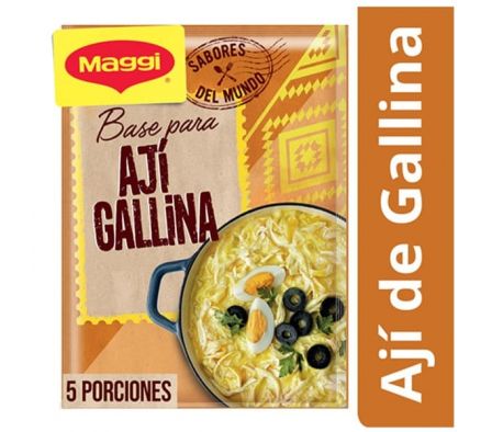 SAZONADOR MAGGI BASE PARA AJI DE GALLINA 41GR