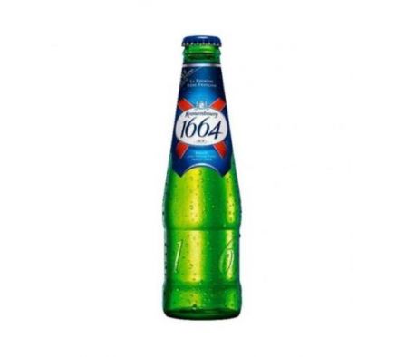CERVEZA 1664 LAGER BOT 330ML