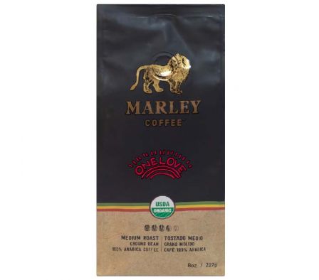 CAFÉ ORGANICO MARLEY COFFEE ONE LOVE MOLIDO 227GR