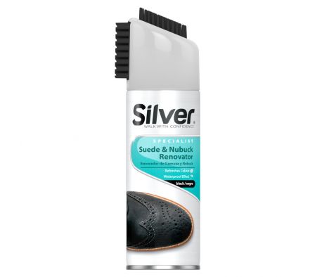 RENOVADOR SILVER GAMUZA/ NOBUCK NEGRO - 200ML
