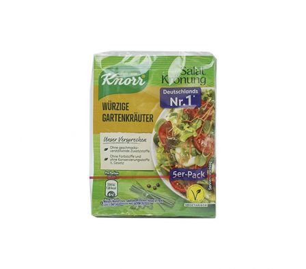 CONDIMENTO KNORR HIERBAS DE JARDIN 5 SOBRES