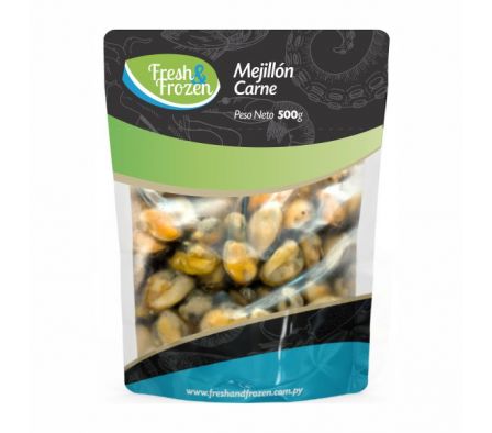 MEJILLON FRESH & FROZEN CARNE 500GR