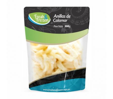 ANILLOS DE CALAMAR FRESH & Y FROZEN 500GR