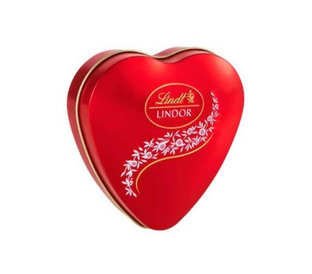CHOCOLATE LINDT LINDOR LATA CORAZON 50 GR