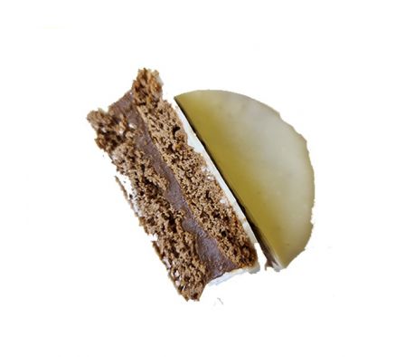 ALFAJOR BAÑADO ASUKA EN MERENGUE X UN