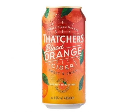 SIDRA THATCHERS BLOOD ORANGE LATA 440 ML