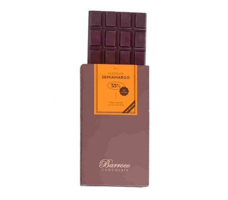 CHOCOLATE BARROCO SEMIAMARGO S/AZUCAR 100GR