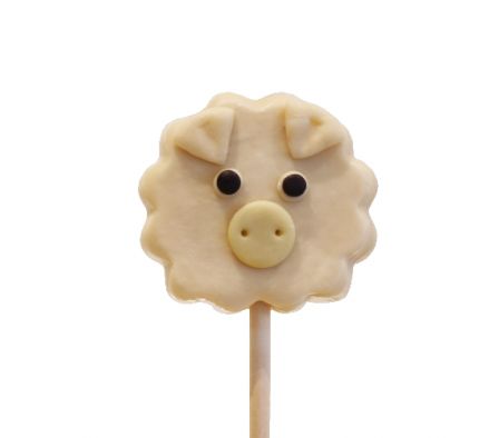 PALETA PAPABUBBLE ANIMALES OVEJA 60GR