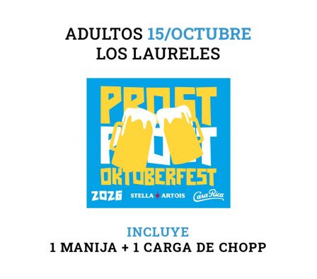 VENTA ENTRADA OKTOBERFEST LOS LAURELES