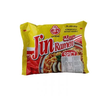 FIDEO OTTOGI INSTANTANEO PICANTE  JIN RAMEN HOT