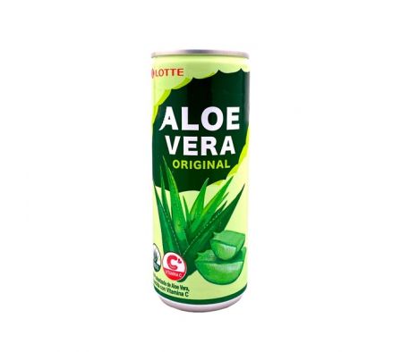 AGUA DE ALOE VERA LOTTE ORIGINAL 240ML