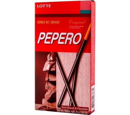 CHOCOLATE PEPERO LOTTE ORIGINAL 47GR