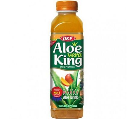 BEBIDAS ALOE VERA KING OKF MANGO S/AZUCAR  500ML