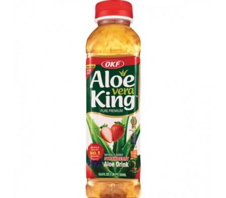 BEBIDAS ALOE VERA KING OKF FRUTILLA S/AZUCAR  500M