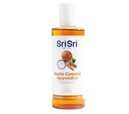 ACEITE CORPORAL SRISRI TATTVA AYURVEDICO 200ML 