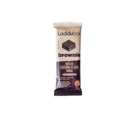 BARRA LADDUBAR BROWNIE/DÁTILES/CASTAÑAS 30GR