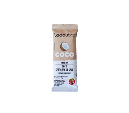 BARRA LADDUBAR COCO DATILES COCO CASTAÑA 30GR