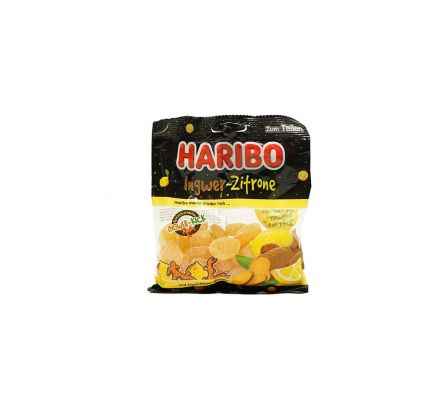 CARAMELOS HARIBO MASTICABLES JENJIBRE Y LIMON 160G