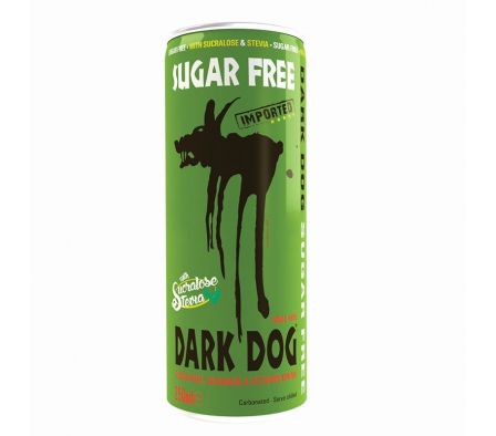 ENERGIZANTE DARK DOG SUGAR FREE 330ML