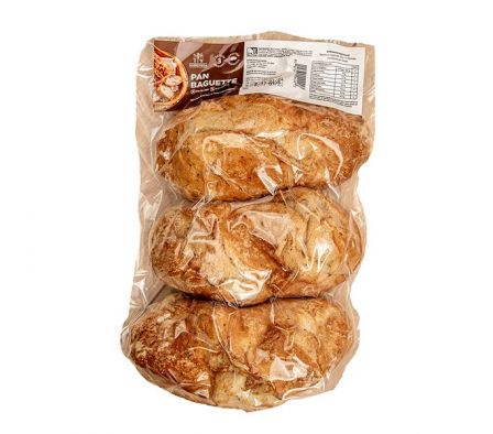 PAN BAGUETTE SOREMESA PY SIN GLUTEN 3UN