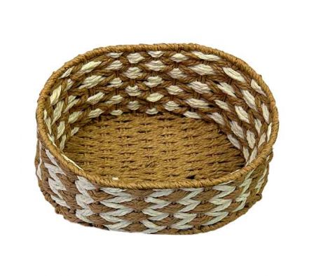 CESTO OVALADO 27X21X12CM BAMBU REF.7006-5