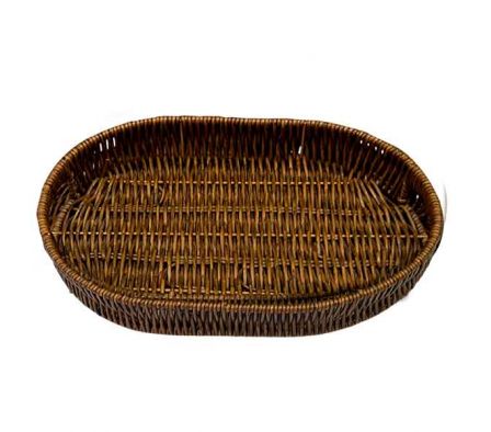 BANDEJA SEMICIRCULO 30X20X4CM PLASTIC REF 7006-15