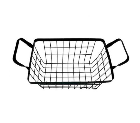 CESTA P/FRUTAS METAL NEGRO C/ASA 38X20X17.5CM. REF