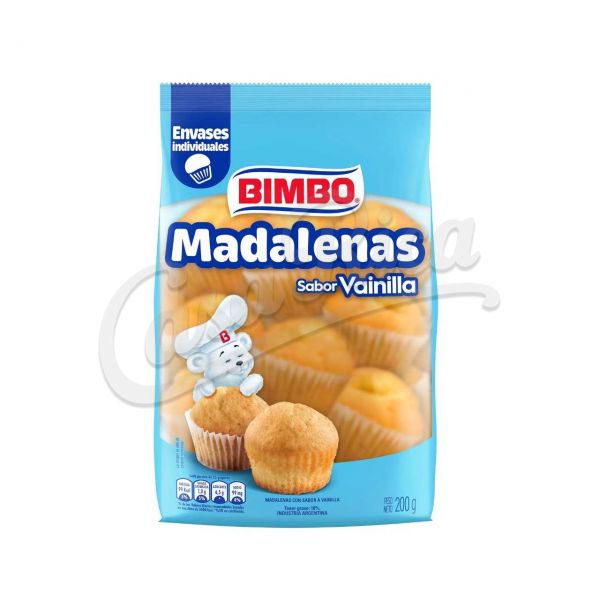 MADALENAS BIMBO VAINILLA FLOW BIM 200GR